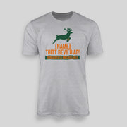 PLATZHIRSCH JGA T-Shirt Herren in Grau - Gruppenshirt Männer