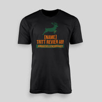 PLATZHIRSCH tritt Revier ab - Personalisierbar | JGA T-Shirt Herren
