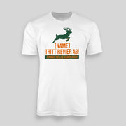 PLATZHIRSCH JGA T-Shirt Herren in Weiß - Junggesellenabschied Outfit