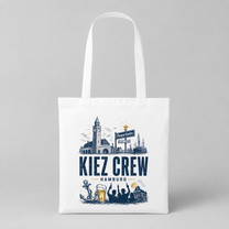 Kiez Crew Hamburg JGA Jutebeutel