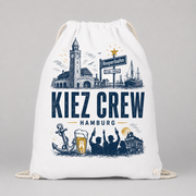 Kiez Crew Hamburg JGA Turnbeutel – Motiv