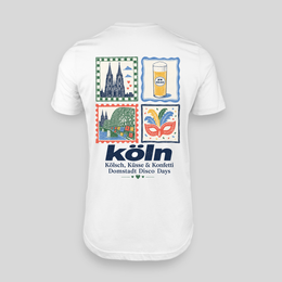 Köln Grand Tour T-Shirt Rückseite