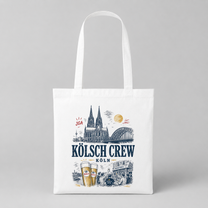 Kölsch Crew Köln JGA Jutebeutel
