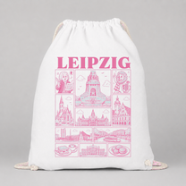 Leipzig JGA Turnbeutel | Städte-Kollektion