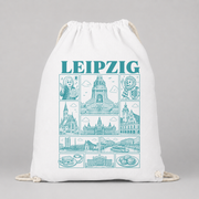 Leipzig JGA Turnbeutel – Städte-Motiv