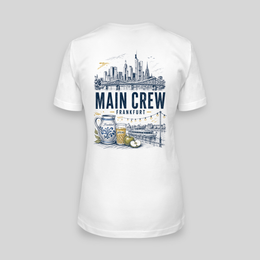 Main Crew Frankfurt JGA T-Shirt Damen Rückseite