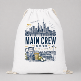 Main Crew Frankfurt JGA Turnbeutel – Motiv