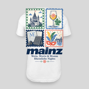 Mainz Briefmarken T-Shirt Rückseite