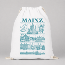 Mainz JGA Turnbeutel – Städte-Motiv