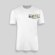 Mallorca Briefmarken T-Shirt Vorderseite – Icon