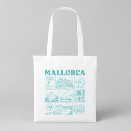 Mallorca JGA Jutebeutel – Städte-Motiv