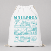 Mallorca JGA Turnbeutel – Städte-Motiv