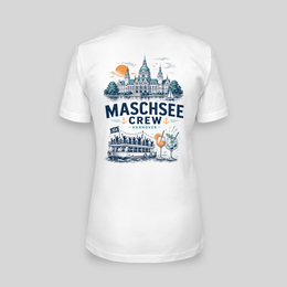 Maschsee Crew Hannover JGA T-Shirt Damen Rückseite