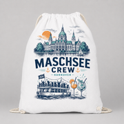 Maschsee Crew Hannover JGA Turnbeutel – Motiv