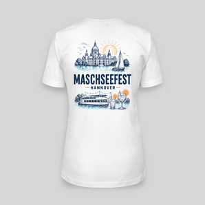 Maschseefest Hannover JGA T-Shirt Damen Rückseite