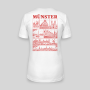 Münster JGA T-Shirt Damen Rückseite – Städte-Motiv