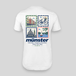 Münster Grand Tour T-Shirt Rückseite