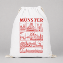 Münster JGA Turnbeutel | Städte-Kollektion