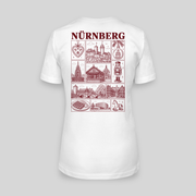 Nürnberg JGA T-Shirt Damen Rückseite – Städte-Motiv