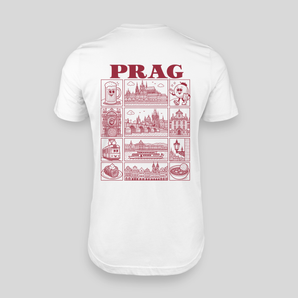 Prag JGA T-Shirt Rückseite – Städte-Motiv