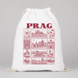 Prag JGA Turnbeutel – Städte-Motiv