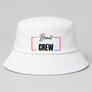 Braut Crew – Regenbogen-Rahmen | JGA Fischerhut
