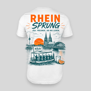 Rhein Sprung Köln JGA T-Shirt Rückseite