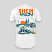 Rhein Sprung Köln JGA T-Shirt Rückseite