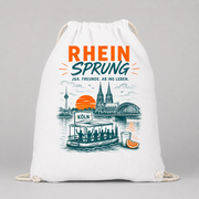 Rhein Sprung Köln JGA Turnbeutel – Motiv