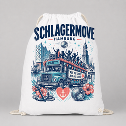Schlagermove Hamburg JGA Turnbeutel – Motiv