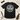 SECURITY des Bräutigams JGA T-Shirt in Schwarz mit rundem Stempel-Print als Flatlay mit Sonnenbrille, Uhr und Bier