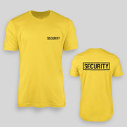 Security JGA T-Shirt Herren Gelb - Team Bräutigam Shirt