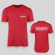 Security JGA T-Shirt Herren Rot - Team Bräutigam Shirt