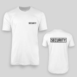 Security JGA T-Shirt Herren Weiß - Team Bräutigam Shirt