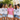 JGA Set: Crew in weißen Crew to drink Shirts um die Braut in pinkem Bride to be Shirt