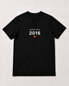 CREW SEIT – minimalistisches schwarzes JGA Herren-T-Shirt mit Jahreszahl