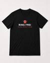 RING FREI Team Bräutigam – schwarzes JGA T-Shirt mit Boxglocke-Print