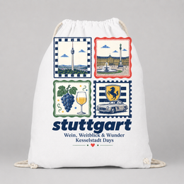 Stuttgart Briefmarken Turnbeutel