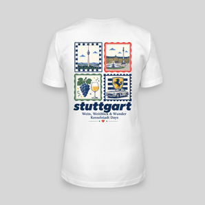 Stuttgart Grand Tour T-Shirt Damen Rückseite