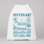 Stuttgart JGA Turnbeutel – Städte-Motiv