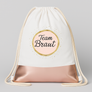 Team Braut – Gold | JGA Turnbeutel Damen