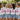 Braut-Crew im weißen Team Braut mit Krone Shirt im Partnerlook beim Junggesellinnenabschied