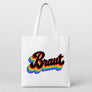 Braut – Retro Regenbogen | JGA Jutebeutel