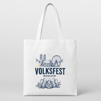 Volksfest München JGA Jutebeutel
