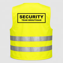 Security - Team Bräutigam | JGA Warnweste Herren