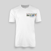 Würzburg Briefmarken T-Shirt Vorderseite – Icon