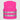 Warnweste selbst gestalten Pink – Rückseite